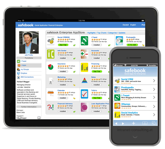 Image:Der iPad revolutioniert die Bankberatung